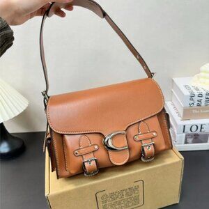 👜 COACH Cargo Soft Tabby Shoulder Bag Brown 👜